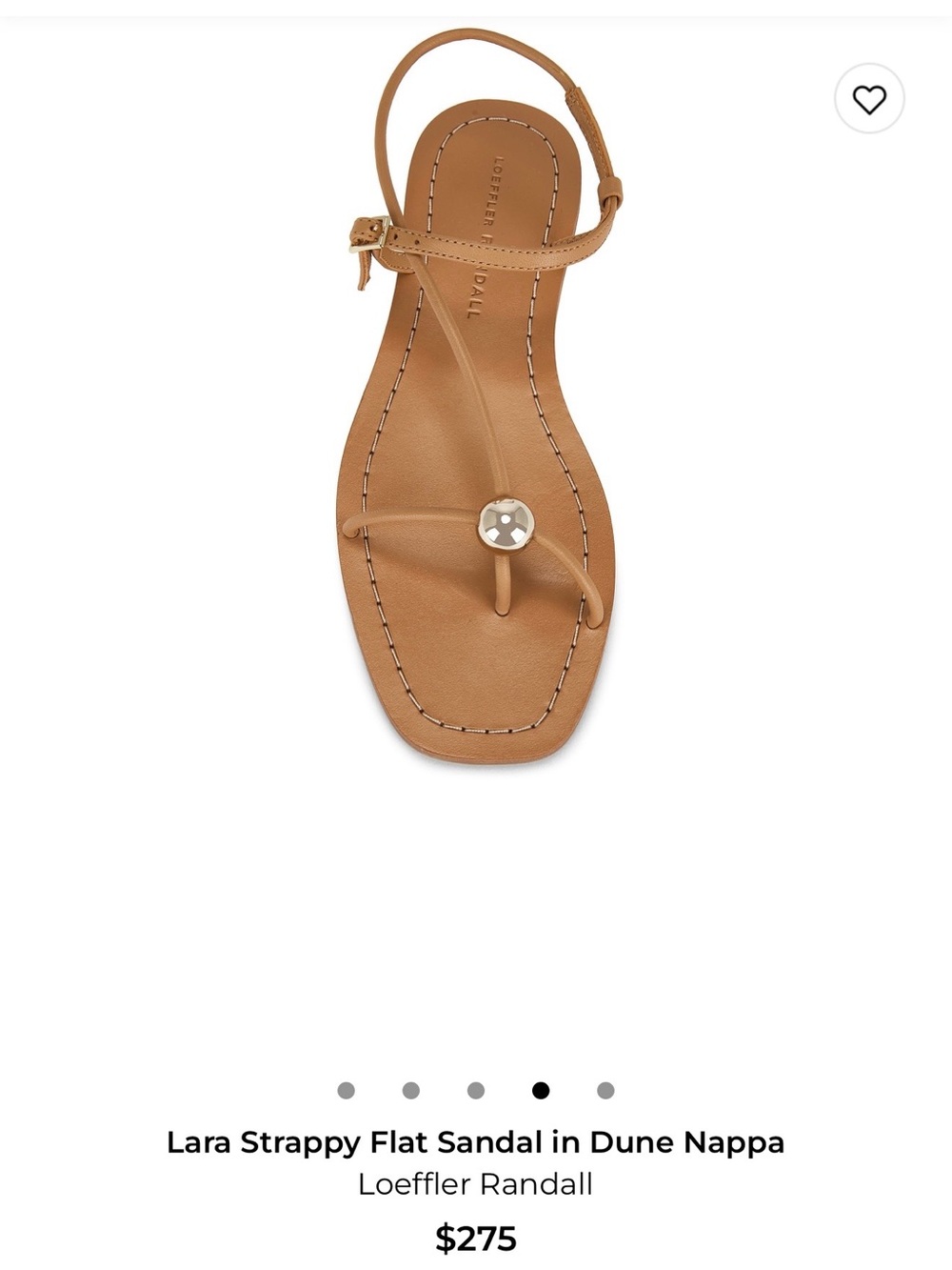 Loeffler Randall Lara Strappy Flat Sandal